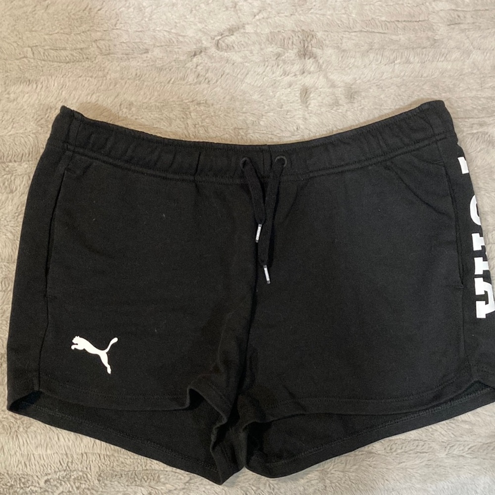 Women’s Puma Medium Black Athletic Shorts